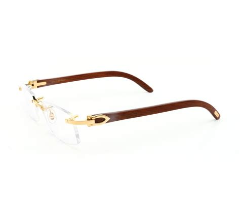 clear frame cartier glasses